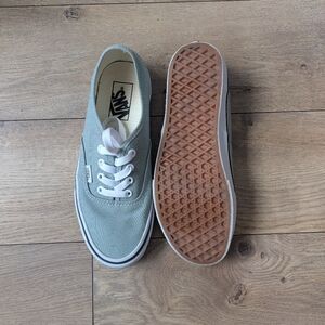 Vans Green Canvas Sneakers